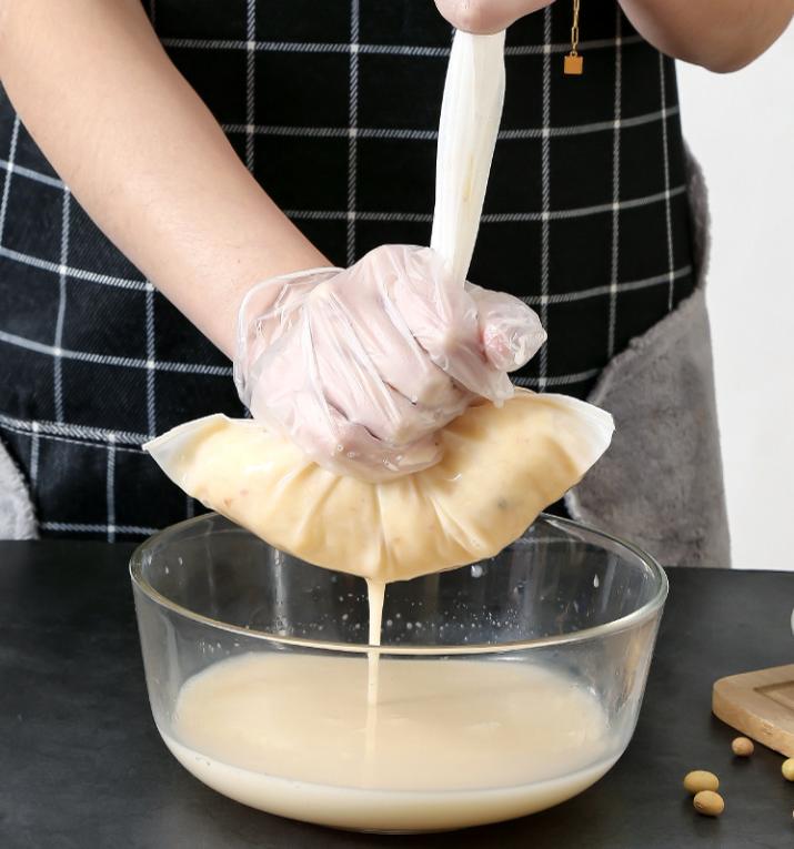 

Kitchen Cheesecloth Soy Milk Filter Bags 3pcs Set Small Medium Large Sizes Multipurpose Fine Mesh Strainer Bags for Food Preparation One Size