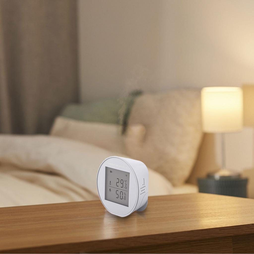 Indoor Climate Temperature Humidity Sensor Humidity Alerts Mobile Access Real-time Monitoring Wifi Temperature Humidity Sensor