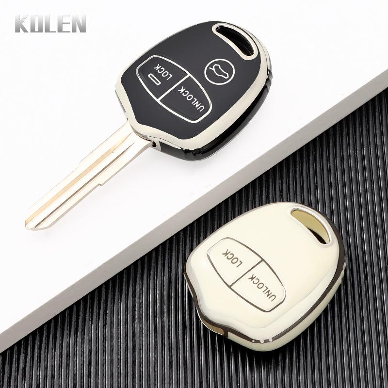 2 3 Buttons Tpu Car Key Case Cover Shell Fob For Mitsubishi Lancer Ex Evolution Grandis Outlander Triton Pajero Asx Accessories