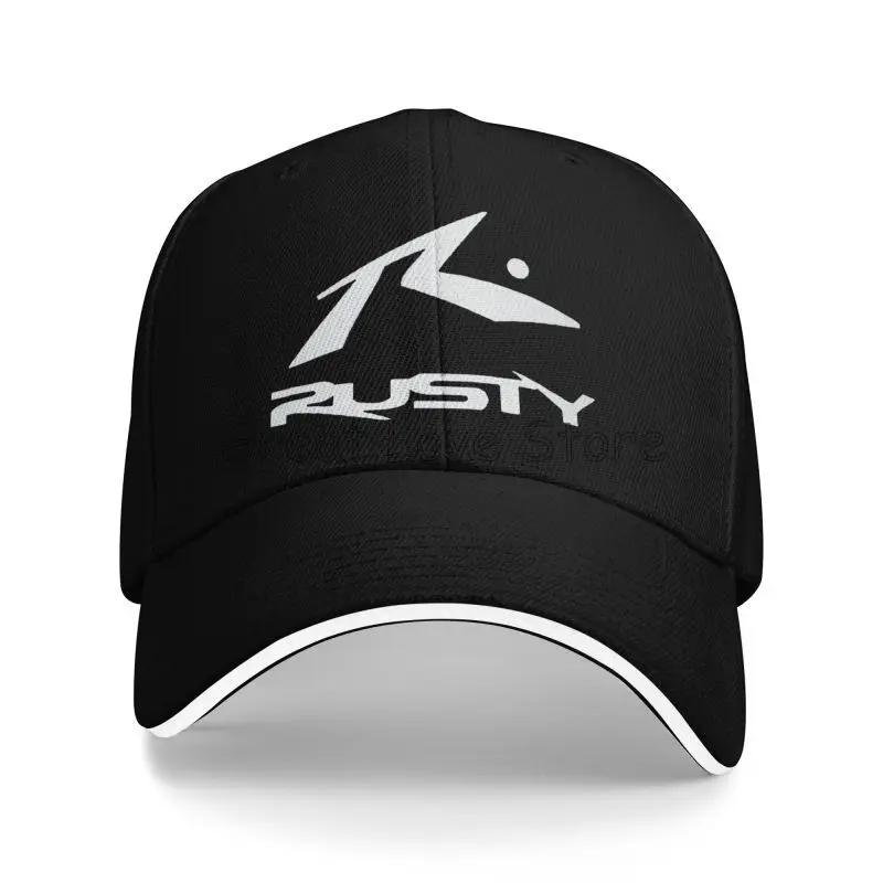 

Rusty Surfboards Baseball Cap Unisex Daily Casual Sandwich Hat Summer Sports Sun Protector Bucket Hats Snapback Cap Dad Hat Adjustable чорний