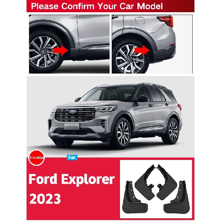 MudFlaps For Ford Explorer 2011-2023 U502 U625 Mud Flaps Splash Guard Mudguards Front Rear Fender Auto Styline Car