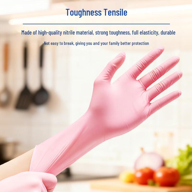 

Inco Healthcare Extra-Long Thick Disposable Nitrile Gloves S