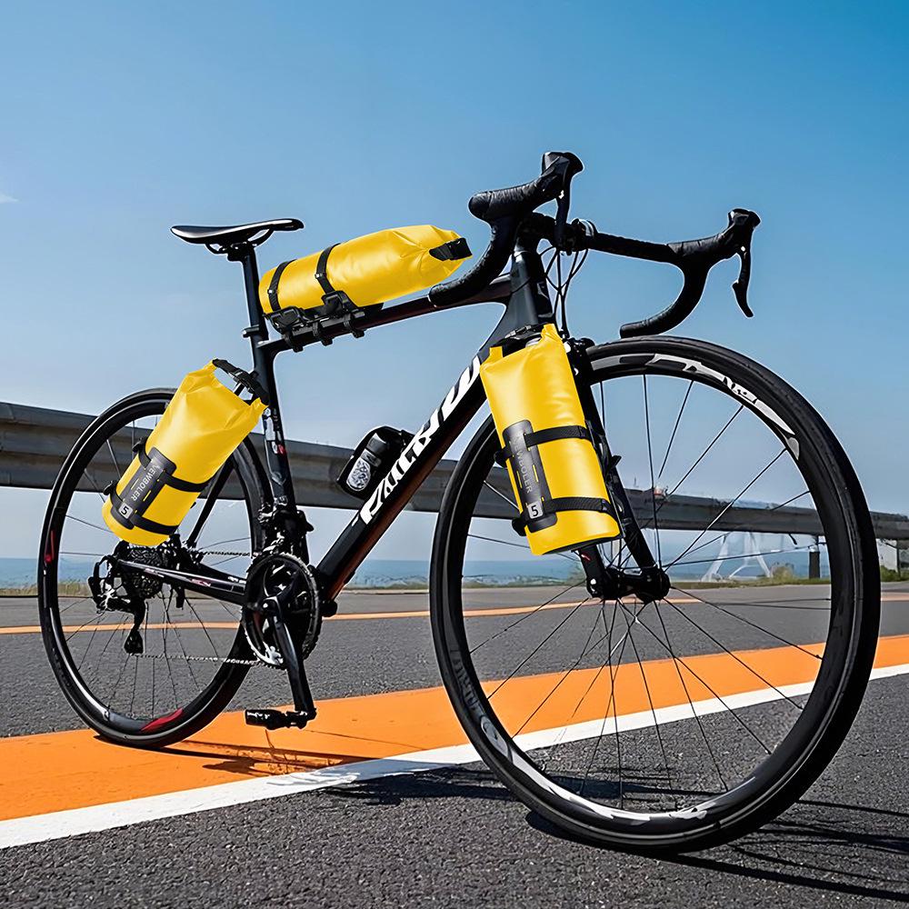 Wasserdichte Fahrrad-Gabeltasche - 5L, Multifunktional, Universell passend für Renn- & Mountainbikes