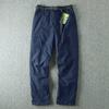 Pantalones de Trabajo XS-6XL Gruesos Impermeables Forro Polar Cargo para Hombre Invierno Outdoor Multibolsillos Rectos Sueltos Monos