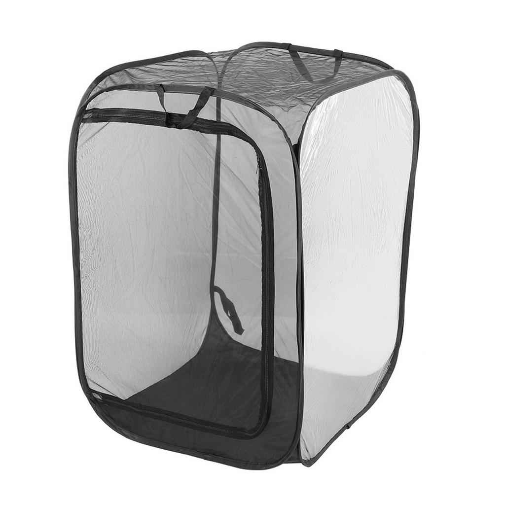 Foldable Stick Insect Cage Housing Enclosure Breeding Cages Net Cloth Insect Mesh CageL
