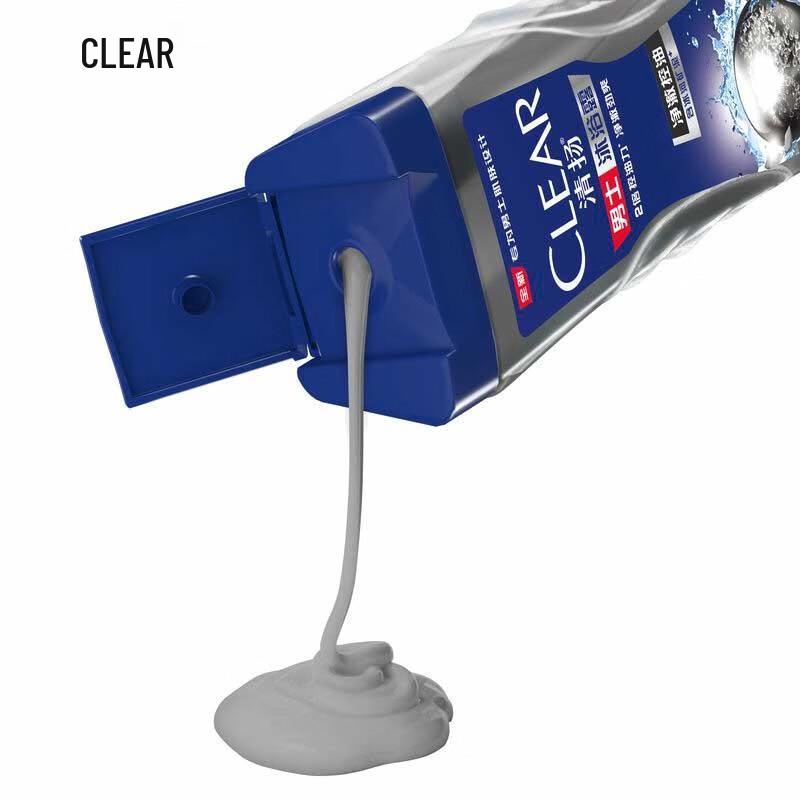 Clear Men Shower Gel with Glacier Mud - Deep Clean & Oil Control