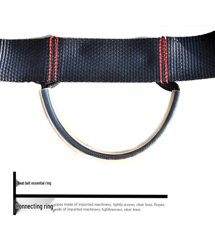 Outdoor Rock Climbing & Fire Rescue Half-Body Sit Harness