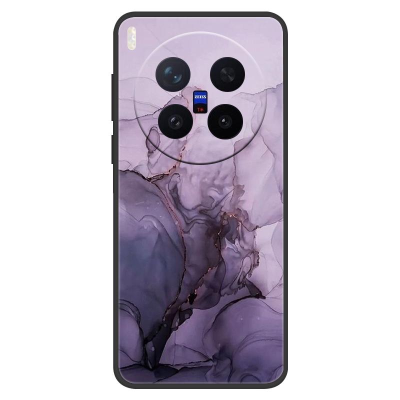 For VIVO X300 Pro Case Marble Painted Soft Matte Silicone Back Cover For Vivo X300 Full Protective Phone Shell X 300 X300 PRO