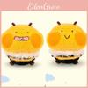 Night Good Bee Plush Toy Cute Cartoon Smile Bedside Doll Children Gift Holiday