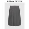 UR2026 Women's Pleated Mid-Length Skirt