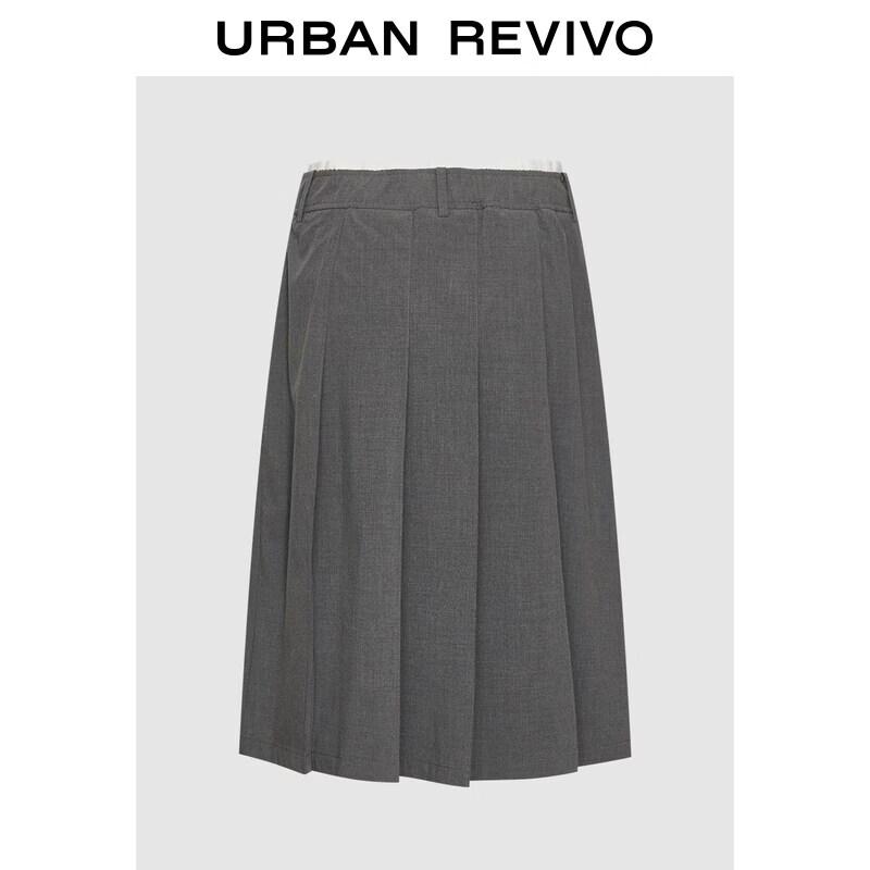 UR2026 Women s Pleated Mid-Length Skirt S
