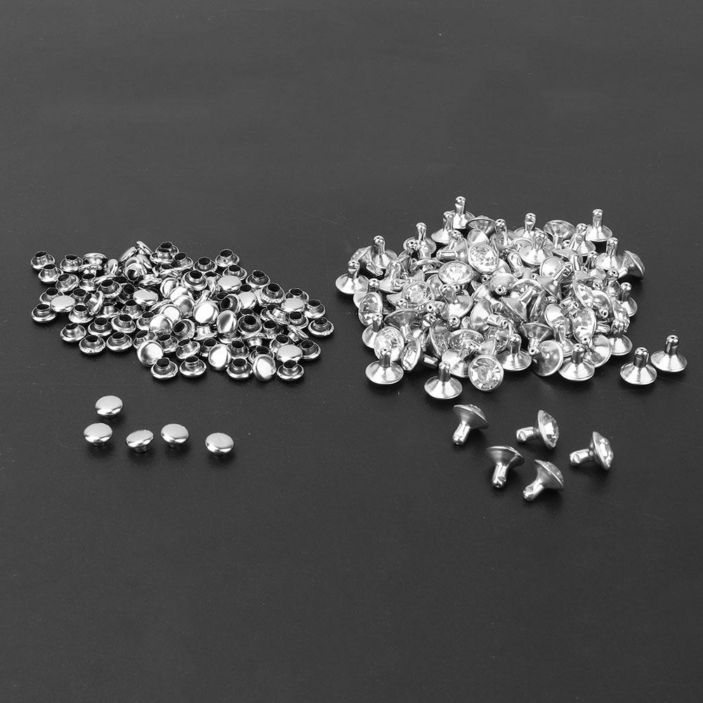 Cloth Inlay Rivets 12mm Spots Studs for Leather Craft Decoration(#1)