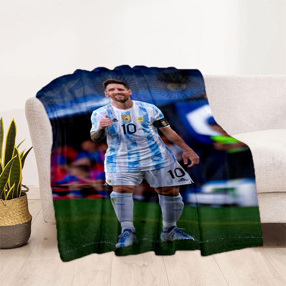 Messi 289 Blanket Ultra-Soft Perfect for Office Sofa Bed All-Season Use Modern Ideal Gift For Birthday Valentine'S Day