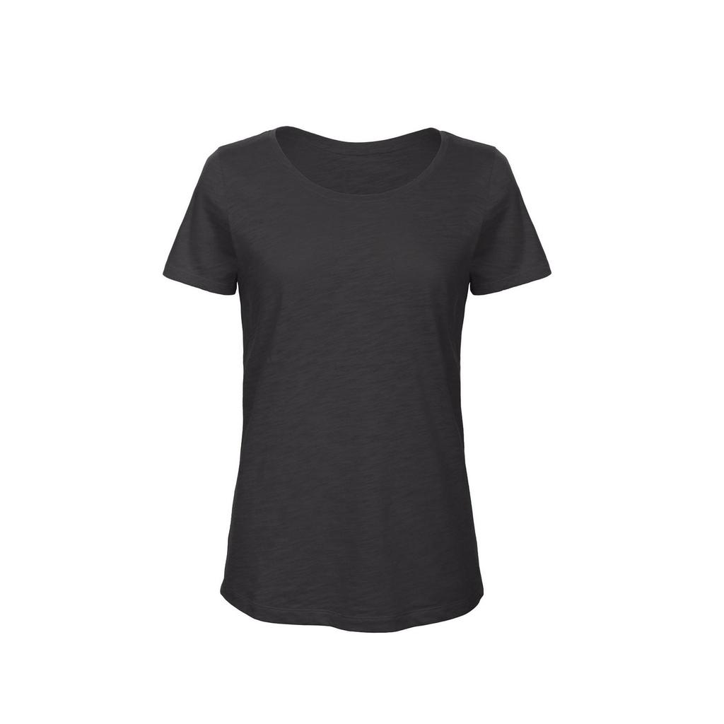 B&C Dam/Flickors Favorit Ekologisk Bomulls Slub T-shirt