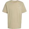 T Shirts Men's Khaki Crew Neck Moderate KB4846