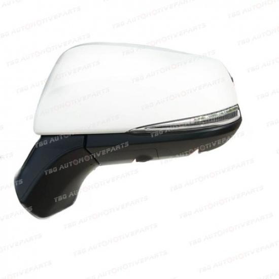 Pearl White Left Side Mirror Cover Cap for TOYOTA RAV4 -2024 OUTER
