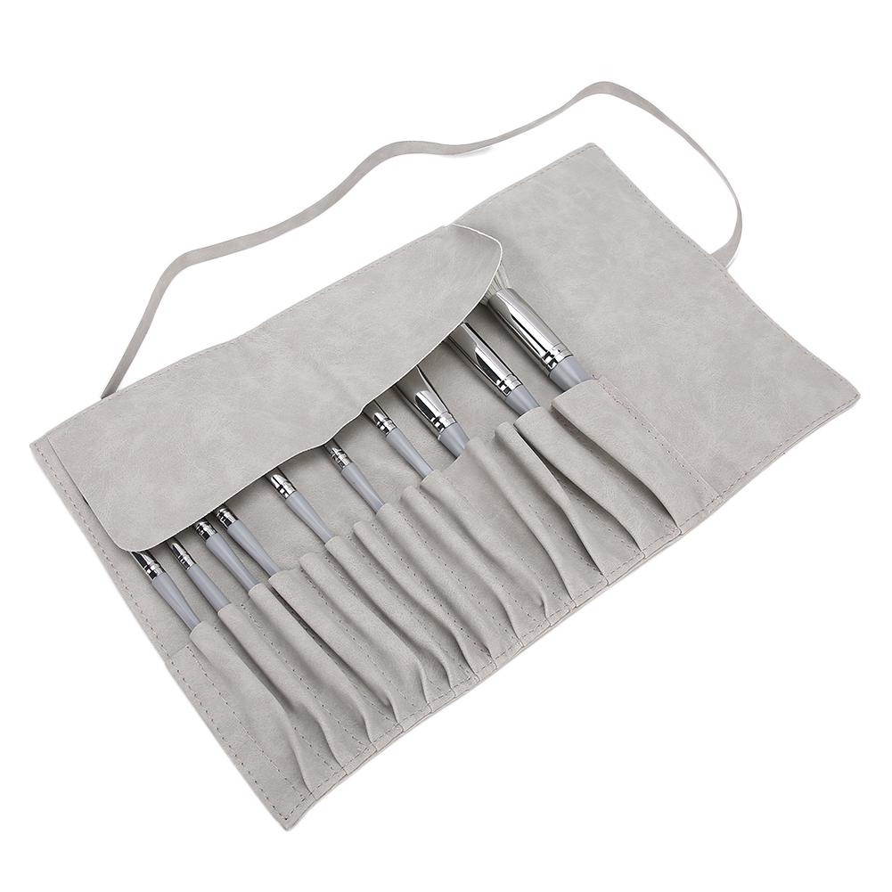 

14 Holes Makeup Brushes Case Portable PU Makeup Brushes Bag Cosmetics Brushes Set Bag