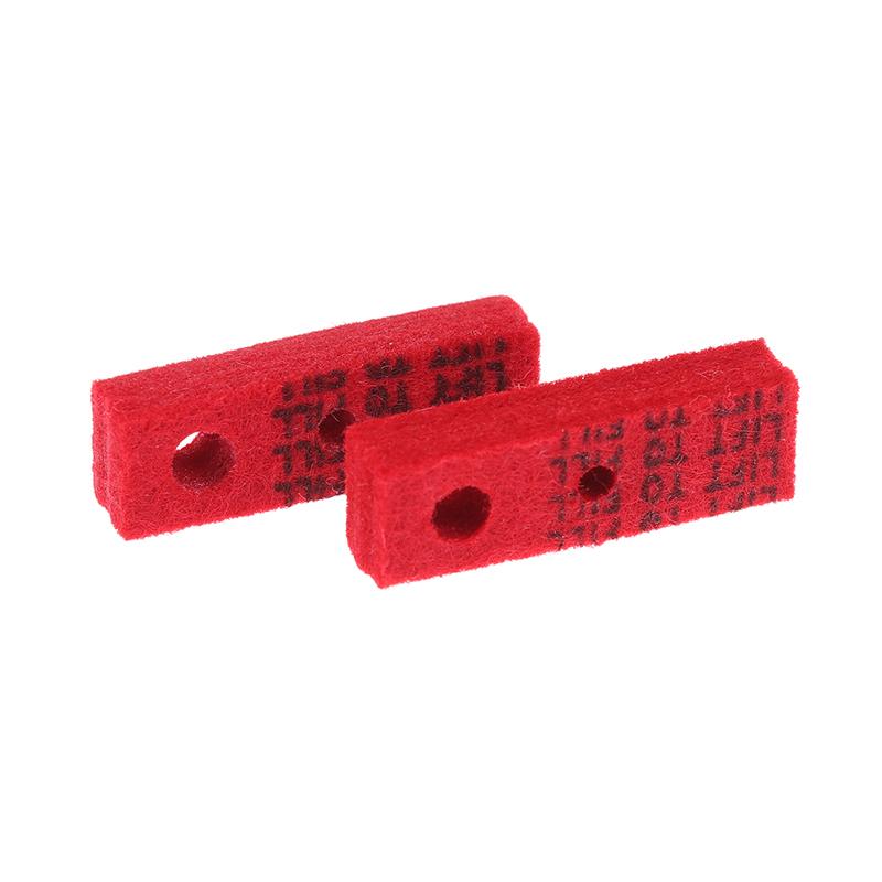 10Pcs Red Felt Thicked Cotton Sealed Pads Replacement Accessories For Z Kerosene Lighter Bottom Sealing Liner
