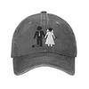 Ball And Chain Bride and Groom Cartoon Baseball Cap Sun Outdoor Gym  Washed Hat Couple Women Casual Design Baseball Caps