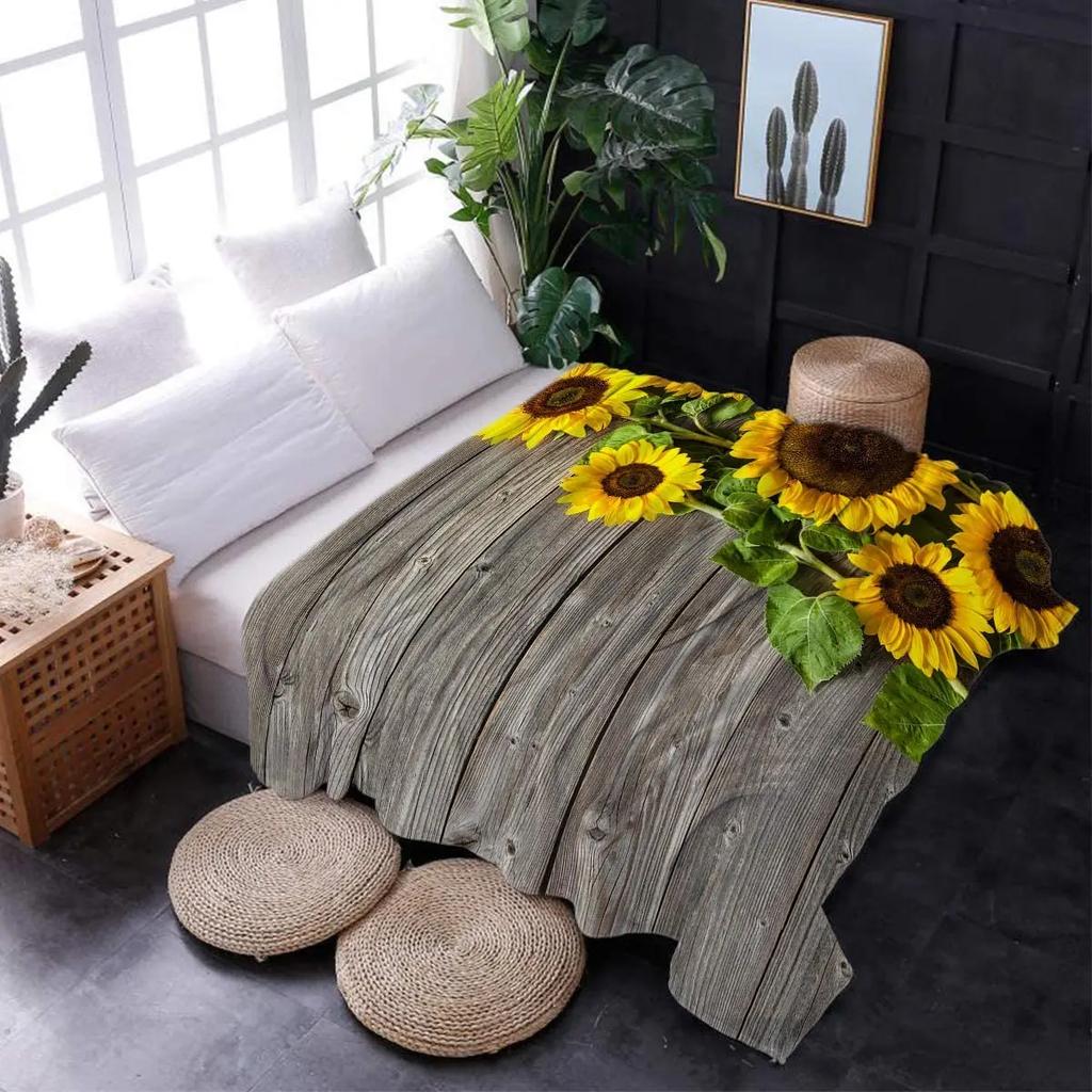 Flannel Fleece Bed Blankets Lightweight Cozy Throw Blanket for Couch Sofa Bedroom Adults KidsFire Basketball Twin Size 40"x50"