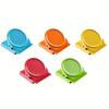 5pcs Magnetic Office Refrigerator Clips- Colorful Multi-Use Document Organizer Suitable for Home and Kitchen Perfect Christmas Gift