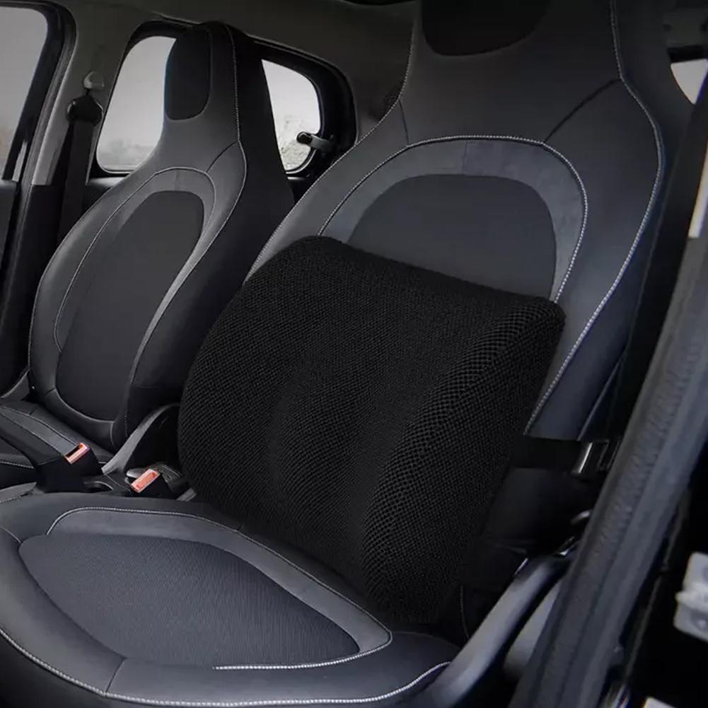 Car Lumbar Support Office Cushion Lumbar Cushion Slow Rebound Chair EAFC 1Pc Soft Memory Foam Car Seat Winter Pillows Lumbar