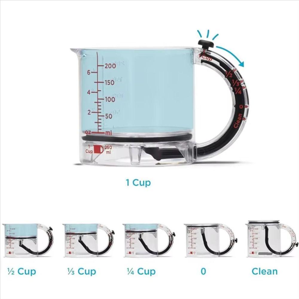 Precision Multi-Functional Measuring Cup Measuring Measuring Cube Cups Graduated Beaker  Baking