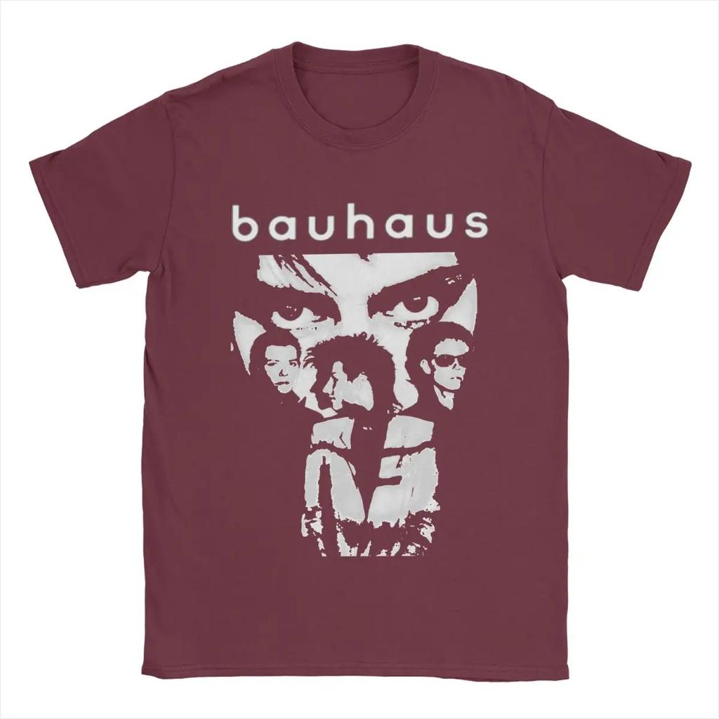 Men T-Shirt Bauhaus Funny Cotton Tee Shirt Short Sleeve T Shirts Round Collar Tops Gift Idea