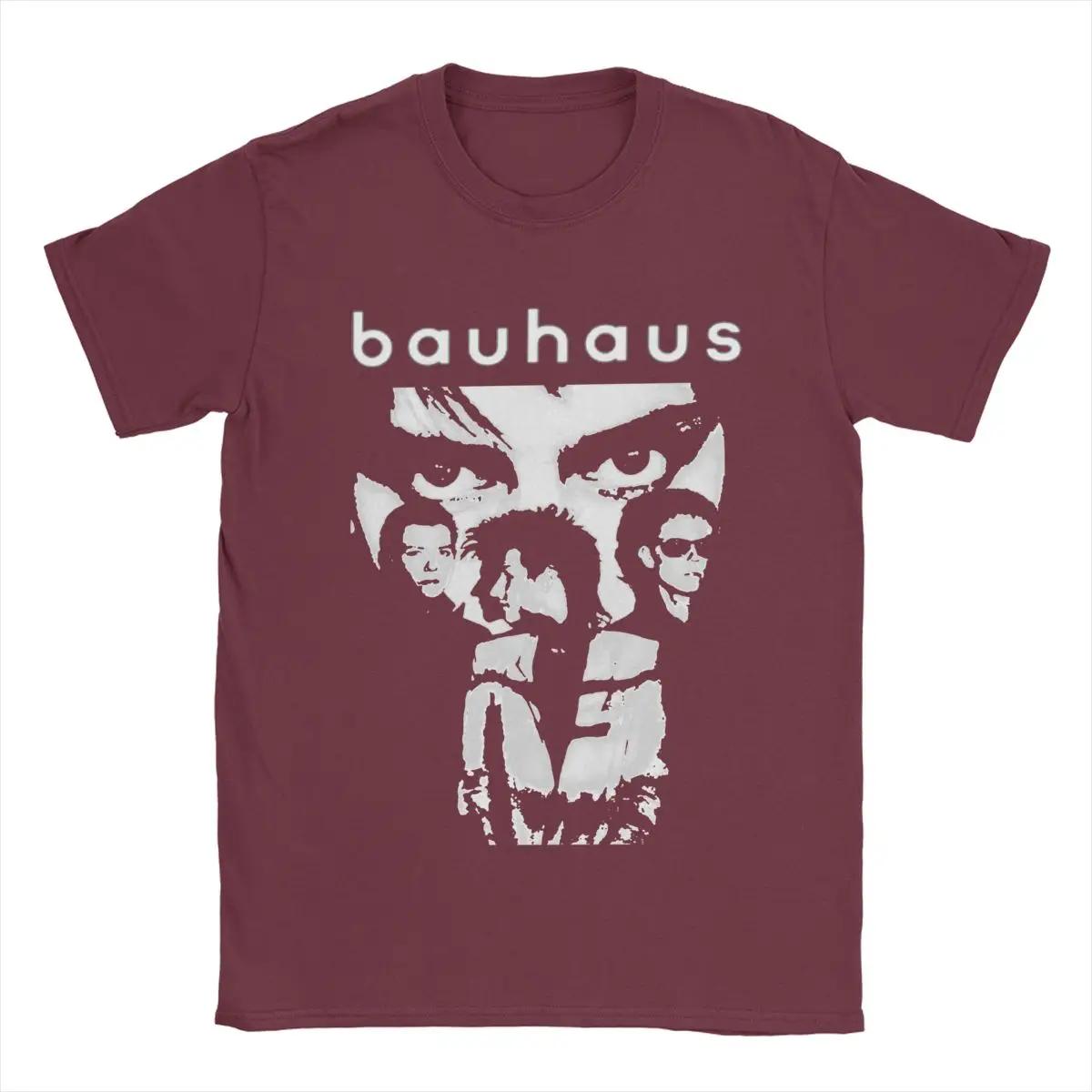 

Мужская футболка Bauhaus Funny Cotton Tee Shirt Футболки с коротким рукавом с круглым воротником Идея для подарка XXXXXL бордовый