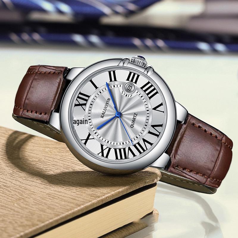 Herren Modische Wasserdichte Multifunktions Mechanische Uhr mit Kalender und Ballon-Design