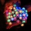 Colorful LED String Lights - Starry Sky Outdoor & Room Decoration, Atmosphere & Tent Lights with Flashing Bulbs