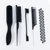 5PCS Hair Comb Set, Hair Edge Comb, Sharp Tail Comb, Tear Hair Brush, French Braiding Tool, Suitable for All Hair Qualities