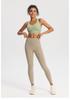 High-Intensity Shockproof Sports Bra with Side Support for Yoga, Running, and Fitness