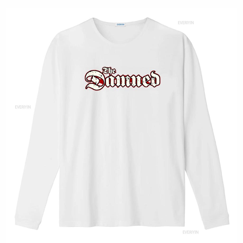 The Damned Punk Rock T Shirt Vintage Style for Generation X Fans Featuring Buzzcocks Clash Vibrators Adverts Undertones Casual