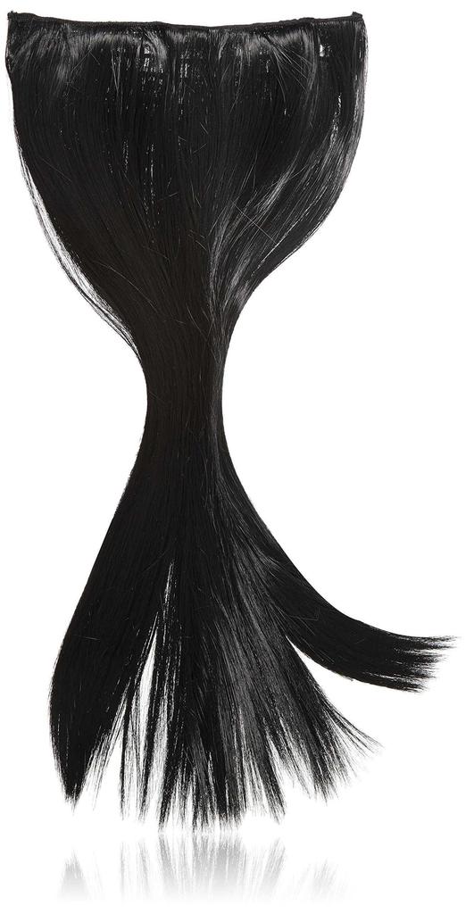Buy Biya hair elements thermatt extensions de cheveux lisses, jet noir numéro 1/46 cm 80 g b&y s