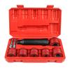Car Wheel Hub Studs Cleaning Tool Set Efficient Rusts  Remover with Storage Box 9pcs for Use In DIY & Professional Setting