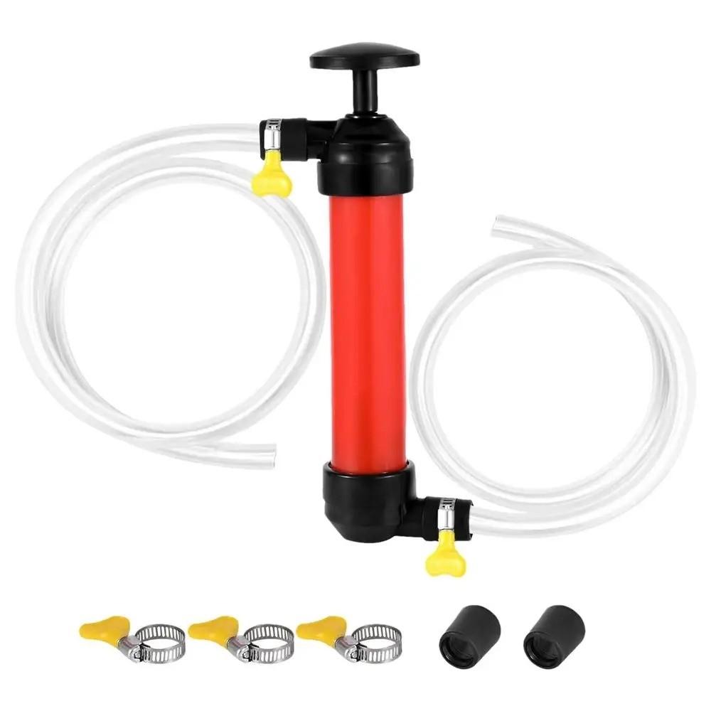 Self Priming Oil Extractor Pump PVC Tube Gas Siphon Hose Pump  Car Fuel Transfer