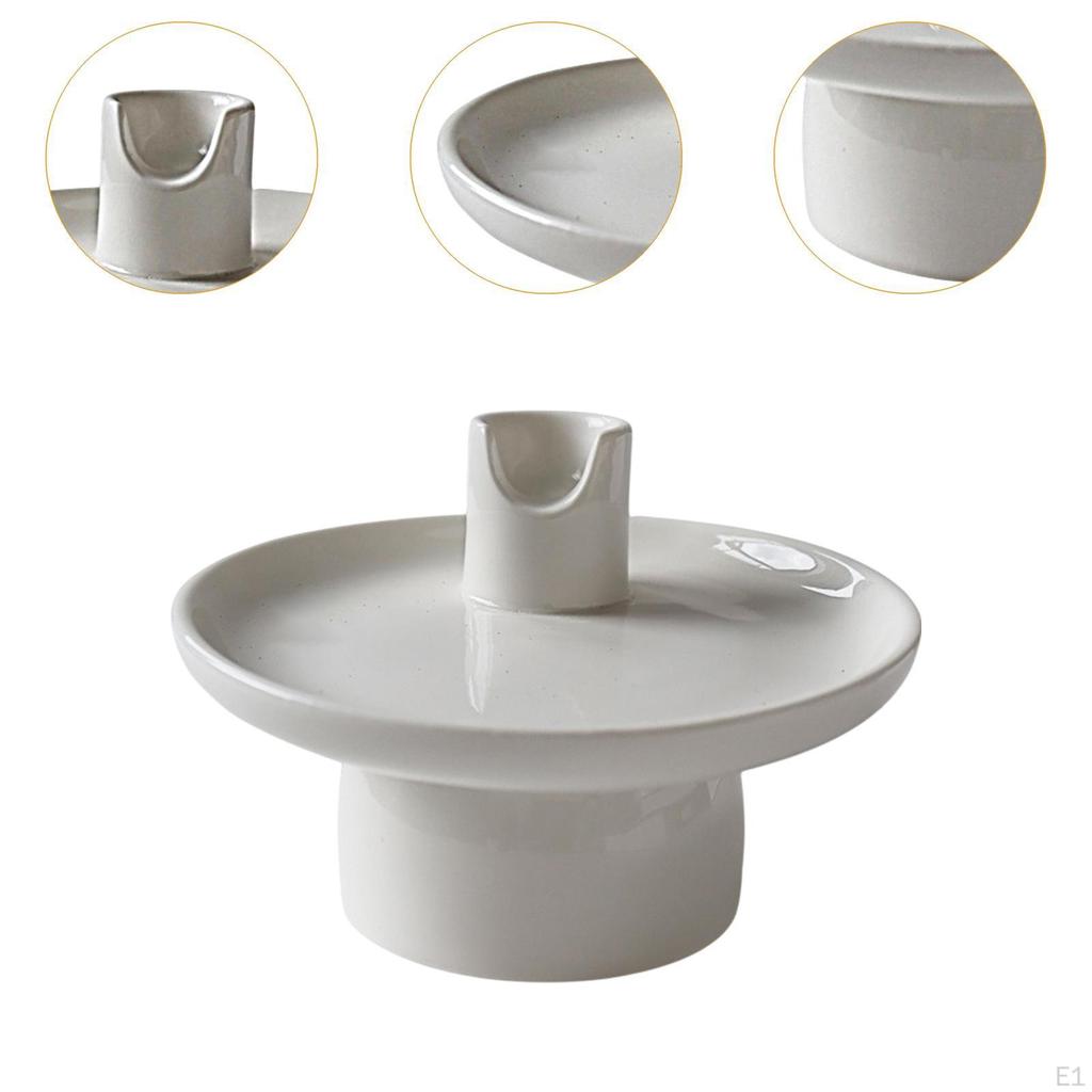 Ceramic Sage Bowl Palo Santo Holder for Office and Living Space