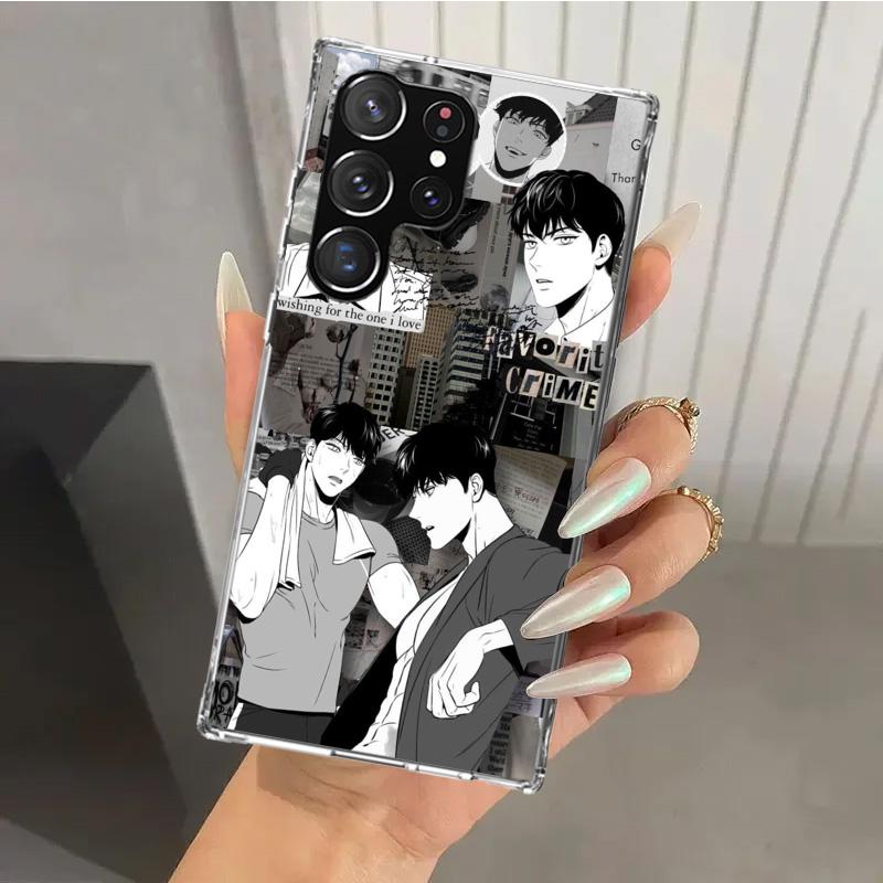 Anime B-J-Alex Phone Case for Samsung Galaxy S26 S24 S23 Ultra S25 Edge S22 S21 Plus S20 FE + Soft Print Shell Funda Galaxy S24