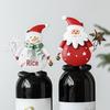 Santa Claus Snowman Wine Bottle Christmas Ornament Decoration