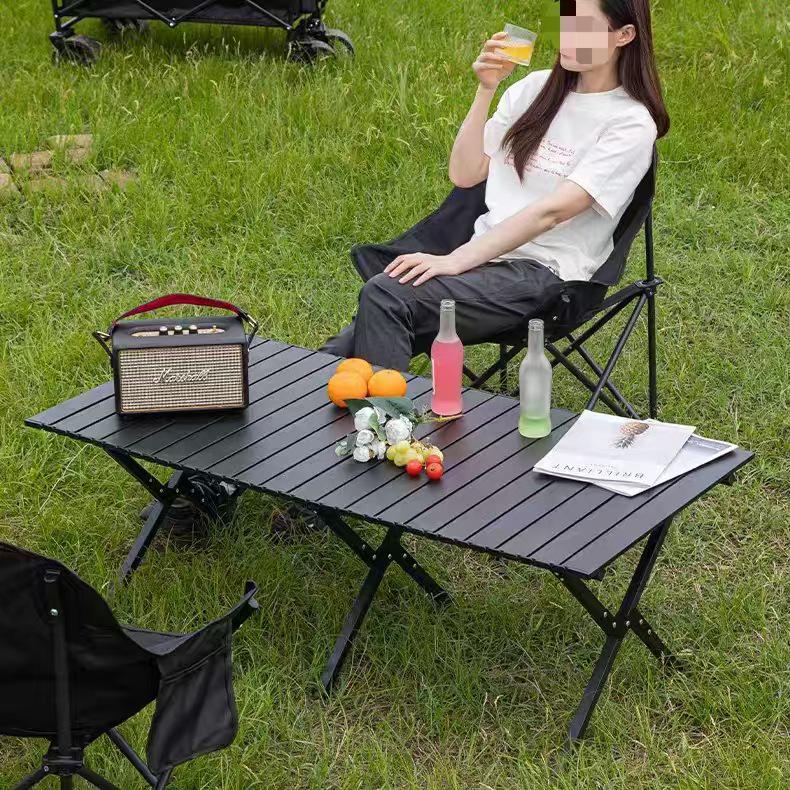 Portable Folding Table for Outdoor Camping and Picnics