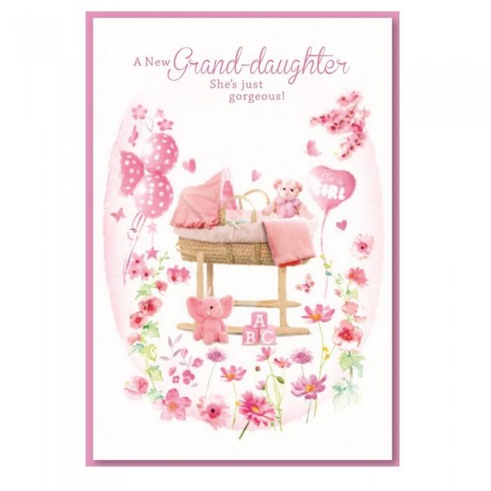 Simon Elvin Karta z pozdrowieniami z kołyską wnuczki (Paczka 6)