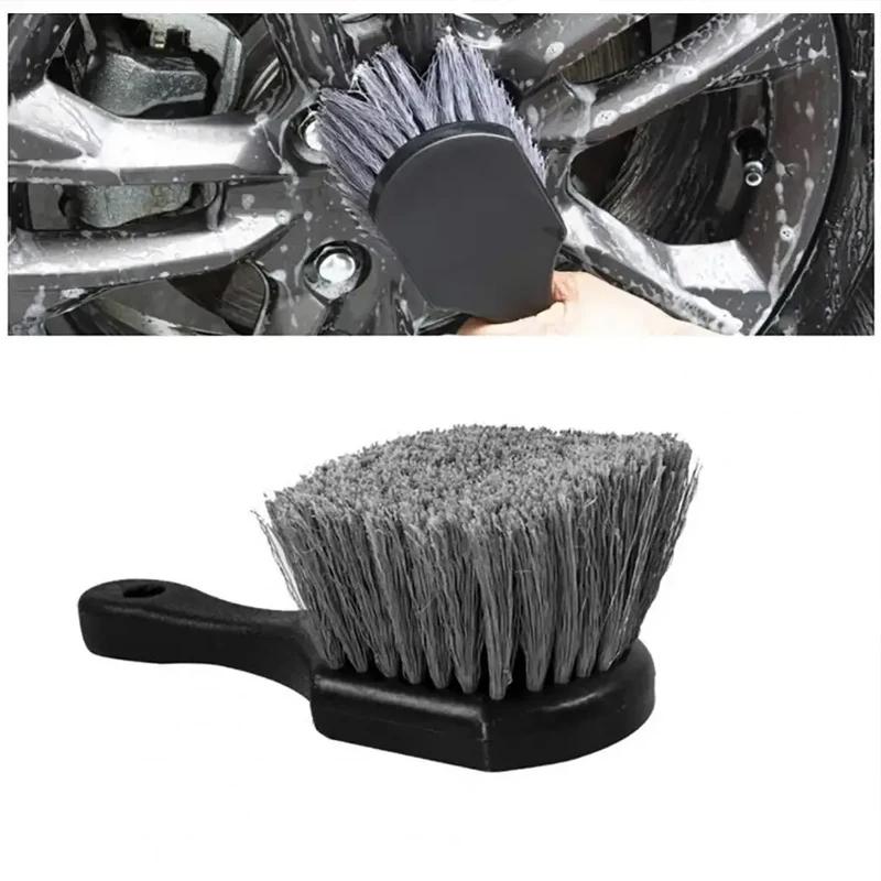 Car Universal  Tire Wheel Rim Cleaning  Brush Detailing Brushes Wash Towel Kit  Wheel Tire Cleaning  Accessories Set For Auto In