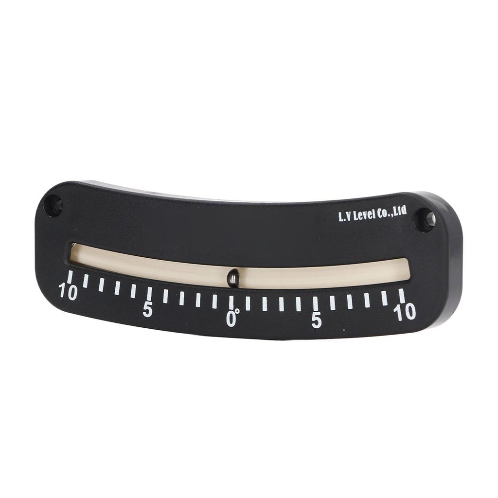 Tube Clinometer ‑10 degrees to 0 degrees to 10 degrees Clear Scale Mini Angle Inclinometer with Fixing Hole