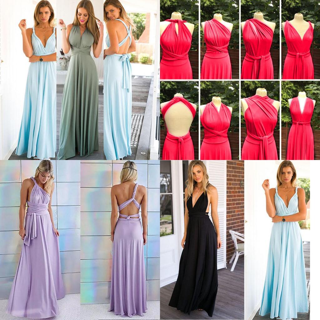 Elegante Abito Lungo da Donna Senza Maniche Perfetto per Feste Serale ed Eventi Cocktail