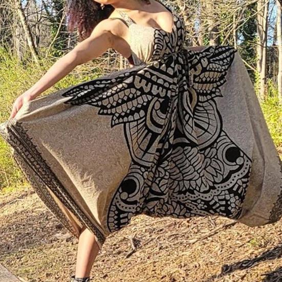 

Женский комбинезон с карманами и принтом совы, забавный свободный мешковатый комбинезон без рукавов, уличная одежда