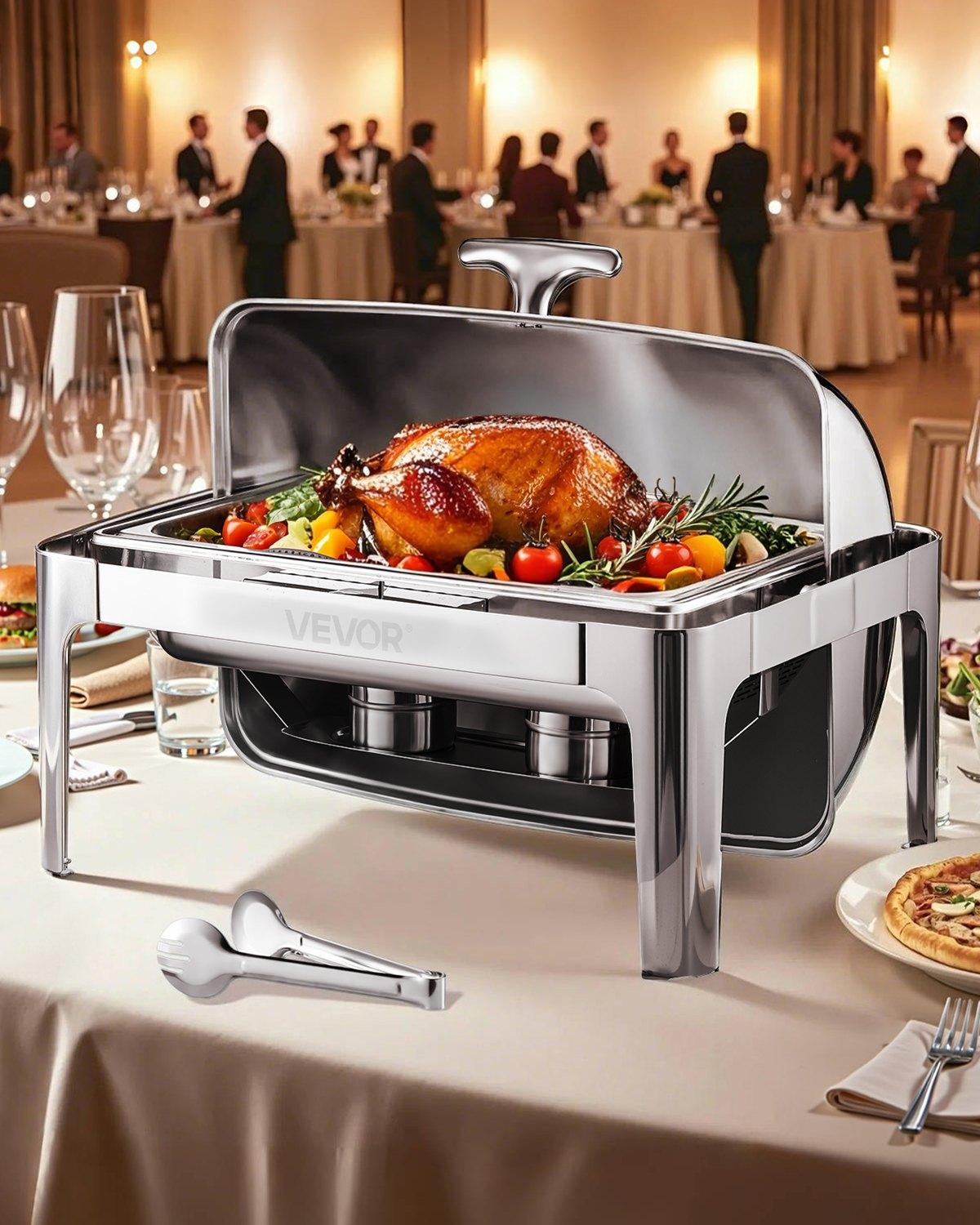 VEVOR Roll Top Chafing Dish Buffet