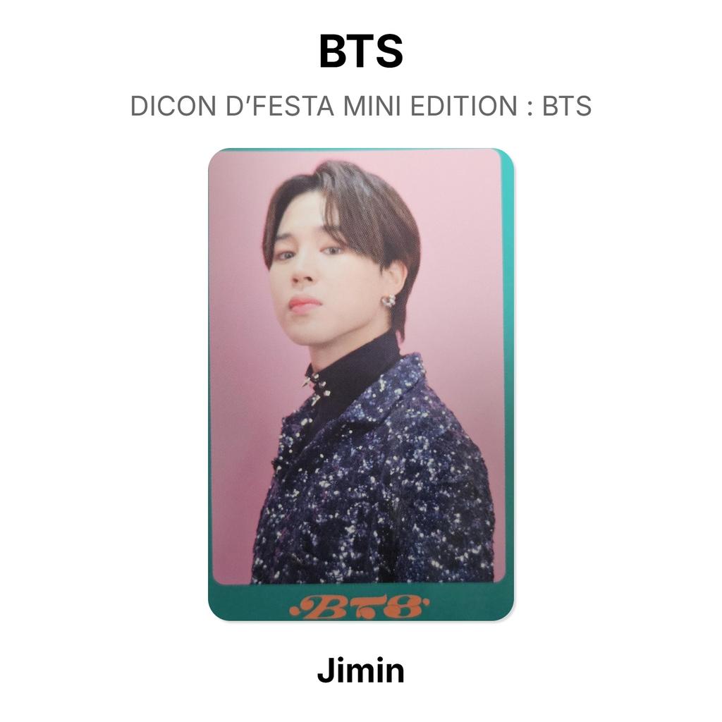 BTS DICON D’FESTA MINI EDITION : BTS Official Photocard