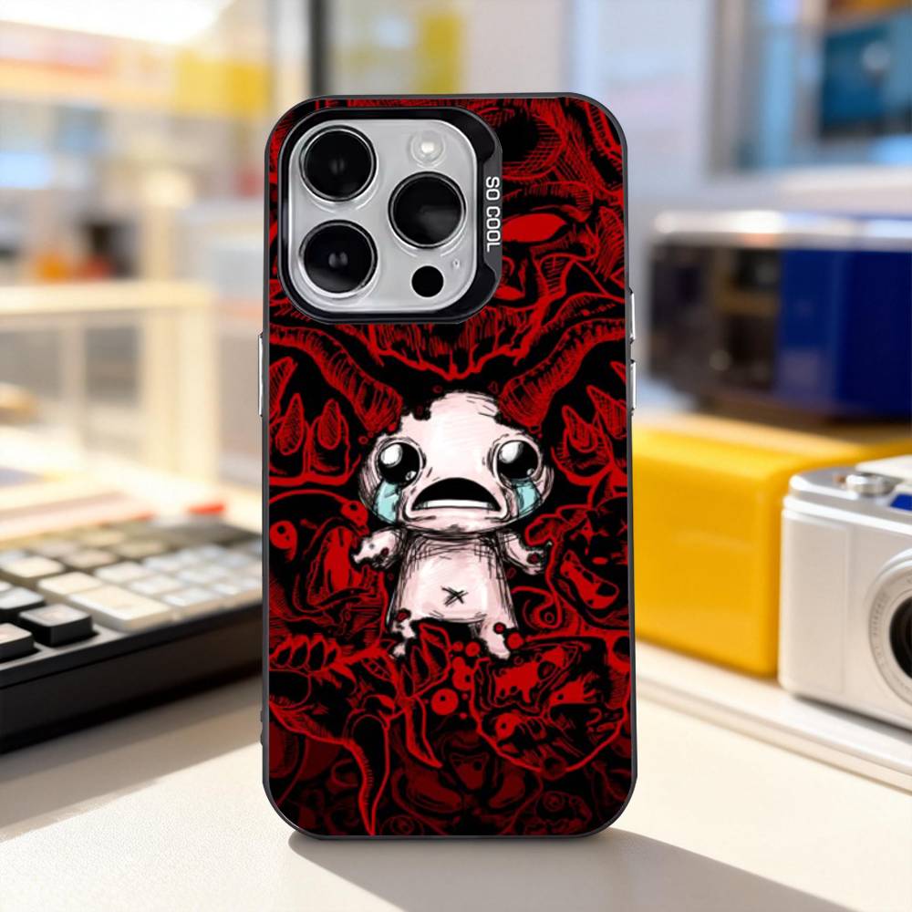 

The Cool Binding of Isaac For iPhone 17,16,15,14,13,12,11,Pro,Max,Plus,E,Air,Mini Anti Fall Black Matte Hard Bumper Phone Case iPhone15promax