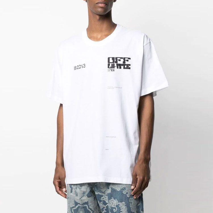 OFF WHITE Tech Marker T Shirt OMAA038S21JER0080110